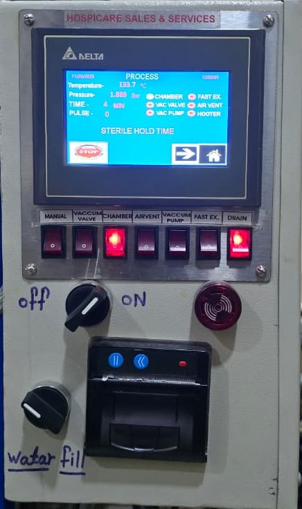 Horizontal Steam Steriliser